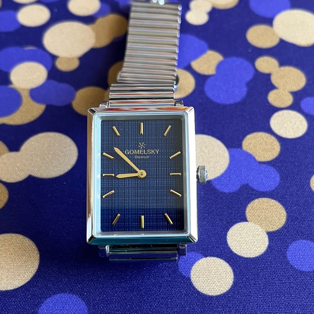 Gomelsky Shirley Fromer Watch by Shinola. Retails $800.